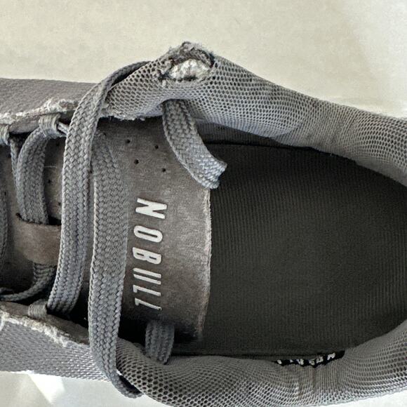 NO BULL MEN'S SIZE 8.5 Men/10 Women RIPSTOP TRAINER LOW SPACE GREY UNISEX - Picture 9 of 10